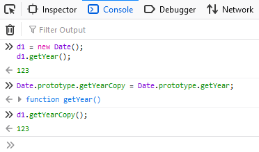 Copying prototype functions